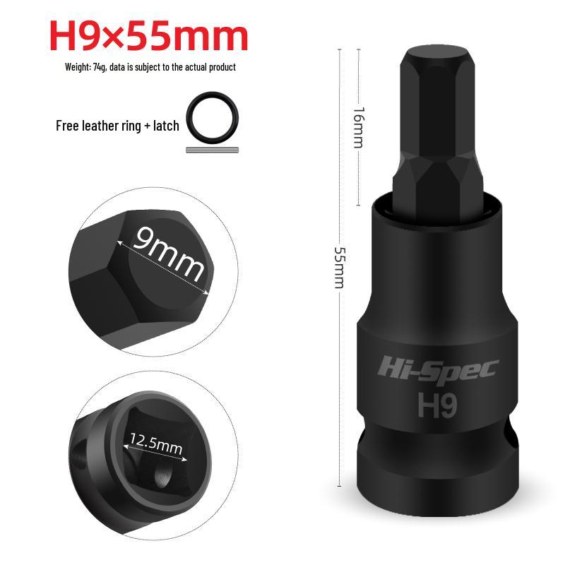 Hexagonal S2 Electric Impact Wrench Screwdriver Bit