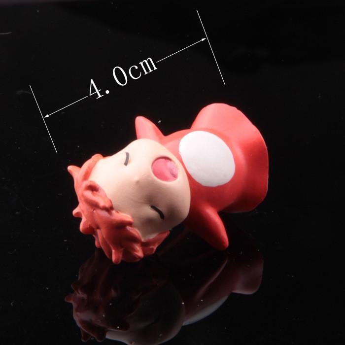 Ponyo Cartoon Goldfish Resin Mini Model Ornament For Plant Decor