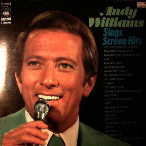 

LP Record ANDY WILLIAMS - Sings Screen Hits SOPJ267 CBS/Sony 1972 Japan Pop Used