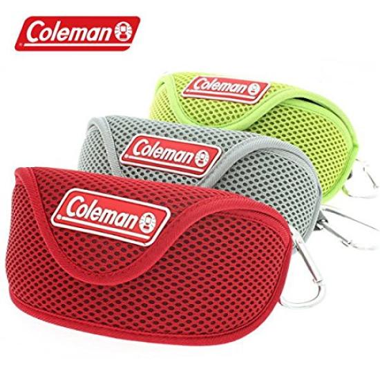 Coleman Polarized Striped Soft Case Included Women's Sunglasses, Smoke, Driving, Pattern, CLA01-2 (Red),