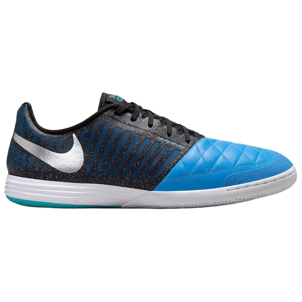 Nike Lunargato II Metallic Silver/Neptune Blue/Black Men Sneakers 580456-014