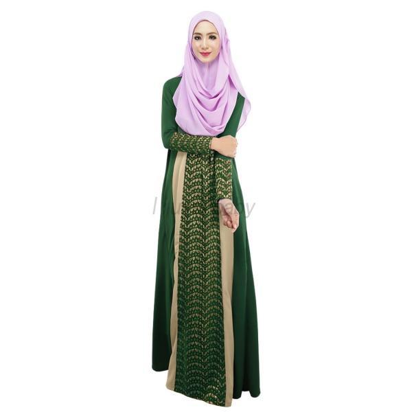 Elegant Islamic Arab Jilbab Abaya Dress For Women