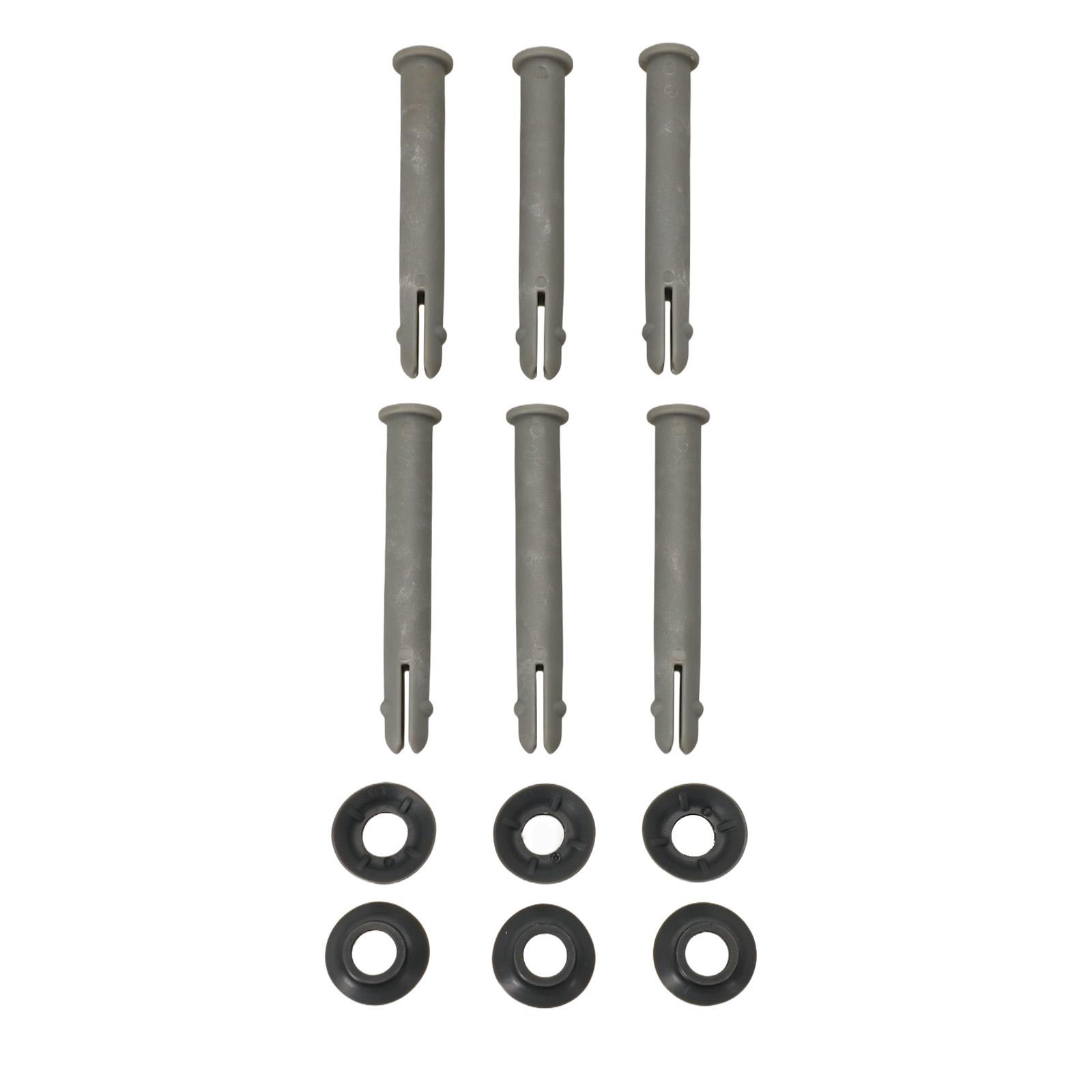For Power Steel Pools Replacement Pins and Washers Set 80mm Long 6 Pack
