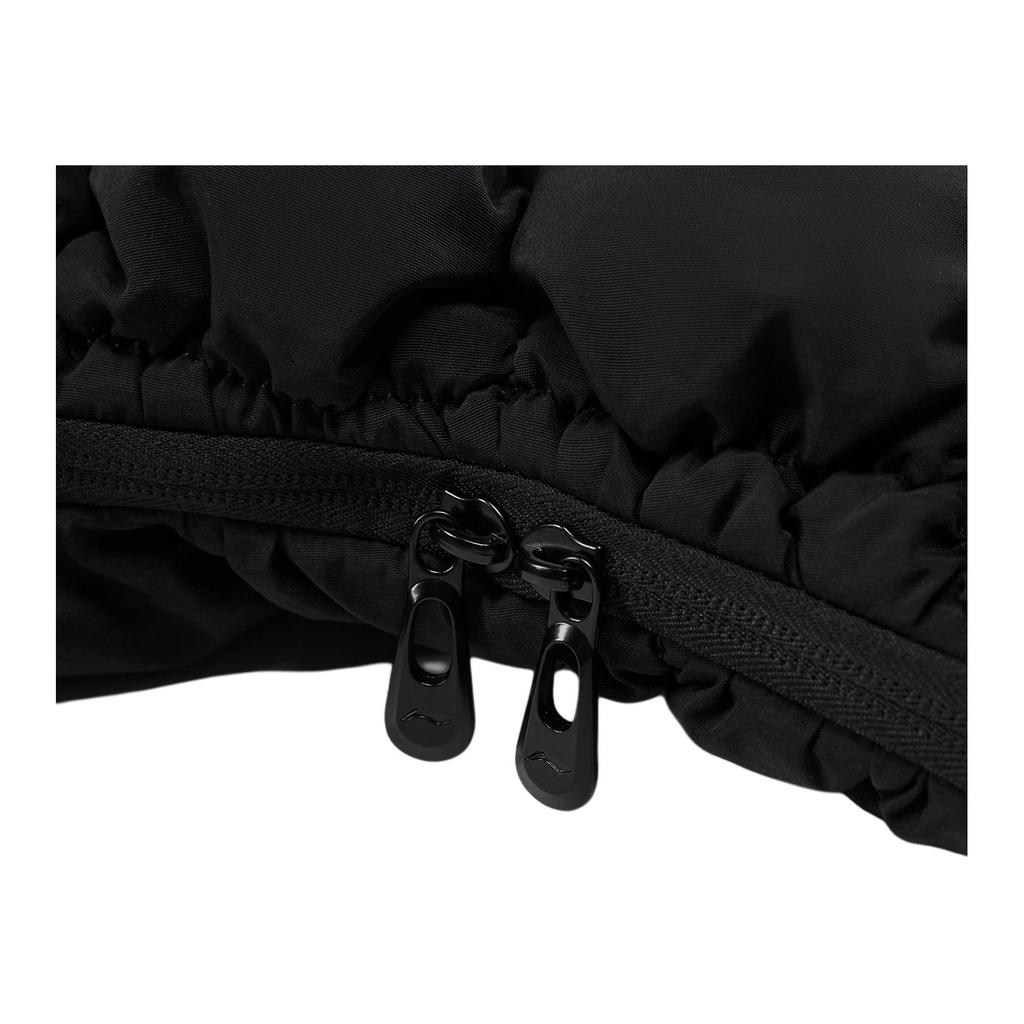 New LiNing Nylon Shoulder Bag, Crossbody Bag Regular Unisex Basic Black ABDV367-3