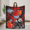 Denji Makima Aki Hayakawa Team Chainsaw Man Warm Blankets Girls Boys Plush Throw Blanket Street Trend Outdoor Flannel Bedsprea
