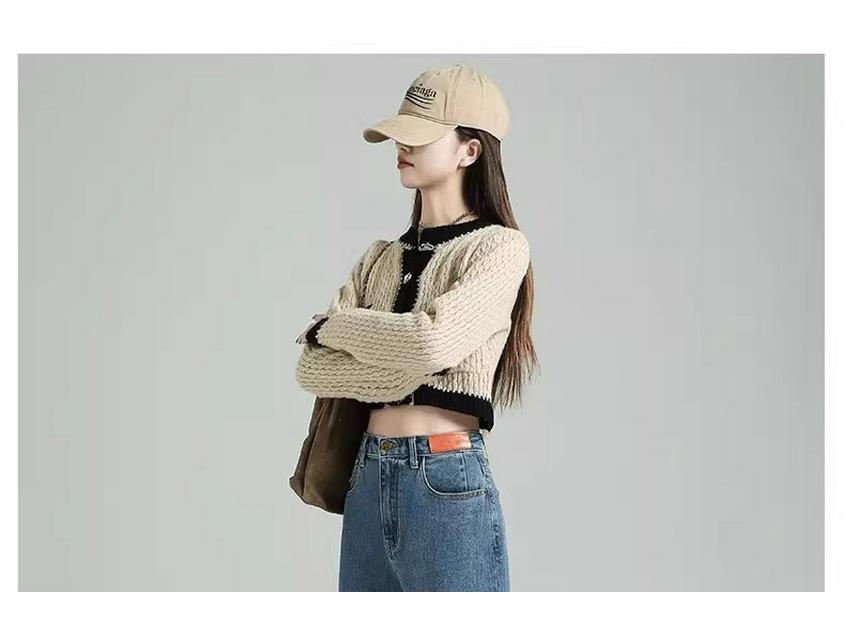 Women's 2025 Spring High-Waisted Wide-Leg Straight Jeans Slimming Petite Fit