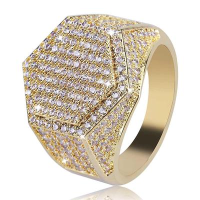 Freemasonry Totem Men's Diamond Ring