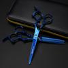 6.0 Inch Blue Dragon Handle, Hair Scissors, Hair Scissors, Flat Scissors, Bangs Scissors, Tooth Scissors, Thin