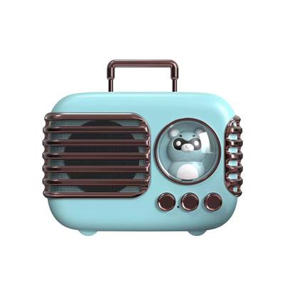 Niedlicher Retro Bluetooth Lautsprecher Mini Koffer Mini Lautsprecher Kreativ Vintage Liebenswert Kleiner Lautsprecher Grün