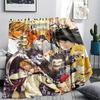 1Pc Anime Death Note Print Flannel Blanket High Quality Warm Comfortable Cover for All Seasons Perfect for Gifts Home Decor