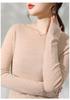 Le Kasha Elegant One-Shoulder Knit Sweater - Women's Autumn/Winter Slim Herringbone Top