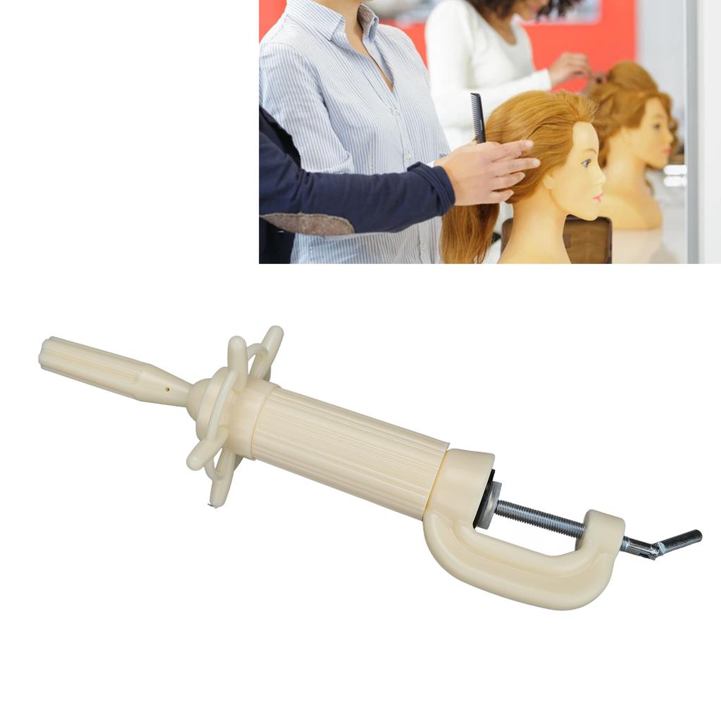 Manikin Head Stand Height Adjustable Mannequin Head Clamp Holder for Training Head