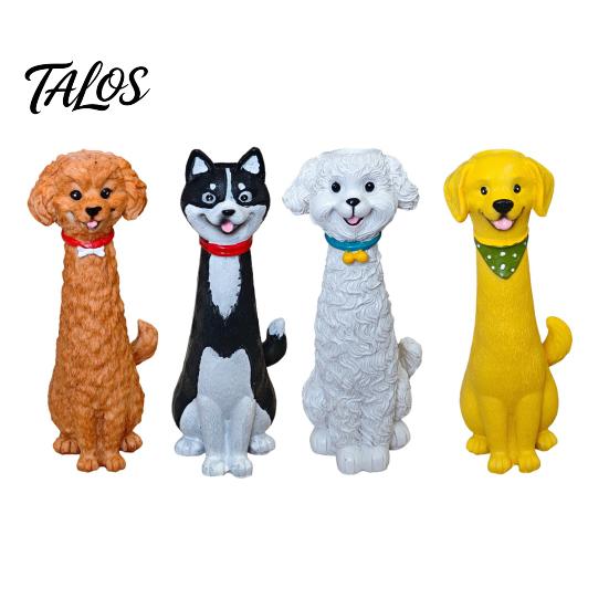 Handcrafted Pet Theme Table Centerpiece Creative Long Neck Dog Vase for Dry Flowers, Cute Cartoon Animal Flower Holder Shaped Flowers Home Office