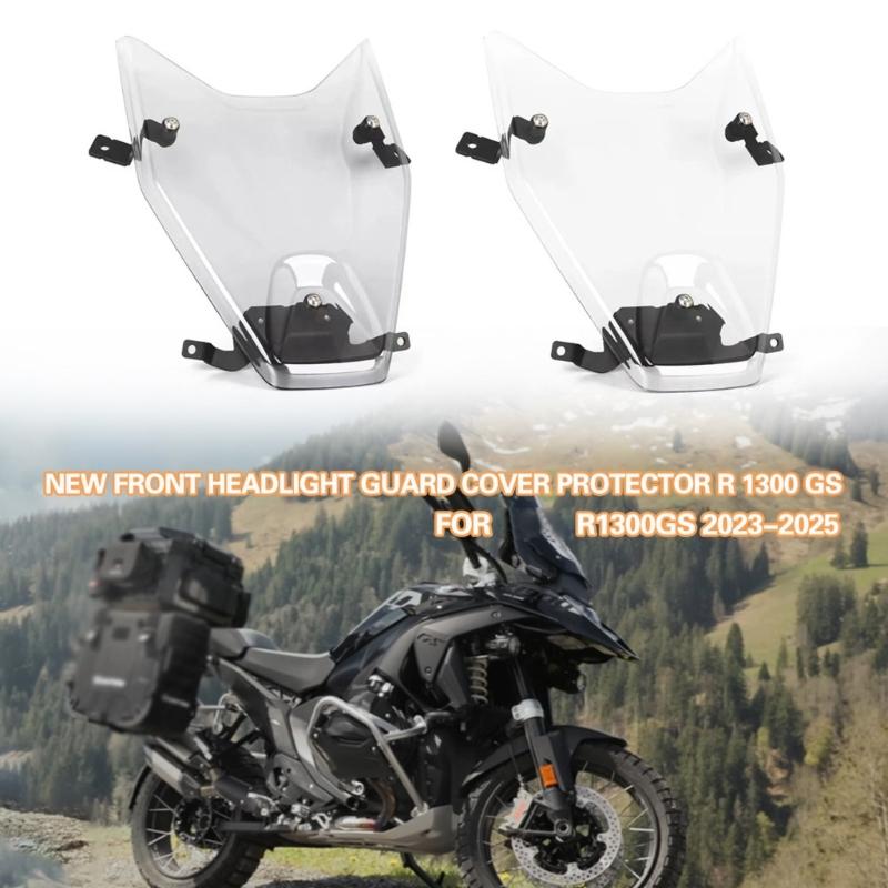 Scheinwerferschutz für R 1300 GS 2023-2025 Stoßfester Frontscheinwerfer-Schutz Linsenschutz Motorradzubehör