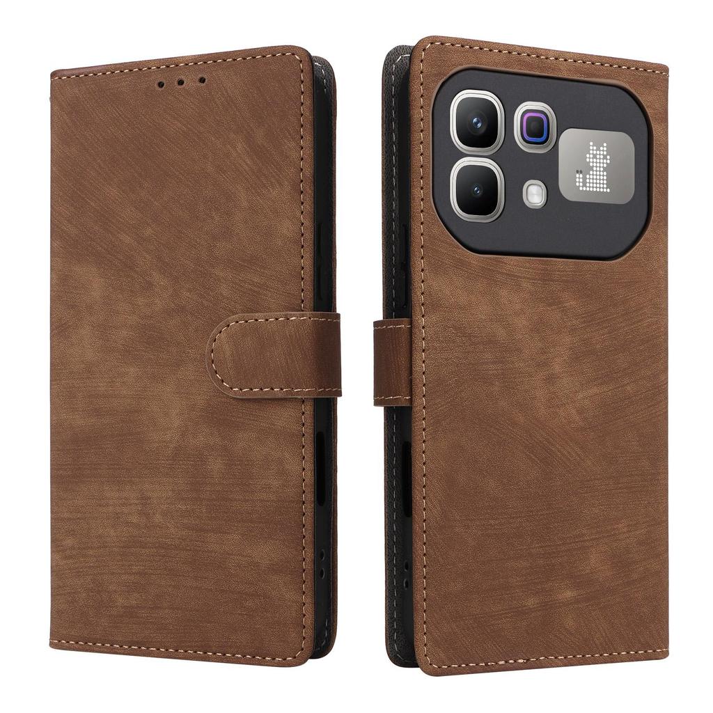 Flip Cover compatible for Infinix Note 60/Note 60 Pro PU Leather Phone Case Full-Body Protection with [RFID Blocking]