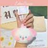 Cartoon Plush Keychain Coin Purse With Soft Material For Kids And Teens
