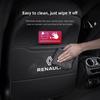 2026 Hot For Renault Hub Caps 1Pcs Car Seat Back Anti Kick Cover Pad Anti-dirty Mat For Renault QM6 Clio Megane Espace Kadjar Ko