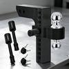 Adjustable Trailer Hitch Ball Mount Strong Secure