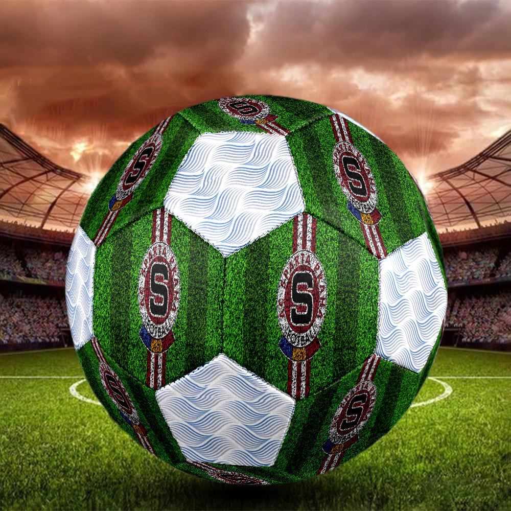 1pc AC Sparta Praha Football Soccer Ball Size 5 Indoor Soccer Ball Fashion Colorful Backyard Game -Great For Sports Fans Gift