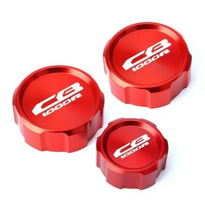 For HONDA CB1000R 2009-2015 2016 Motorcycle Accessories Front Rear Clutch Brake Fluid Reservoir Caps Oil Cover