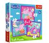 Peppa Pig's Habits 3-in-1 Puzzle 34893