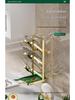 Multi-functional Kitchen Cutting Board and Pot Lid Storage Rack