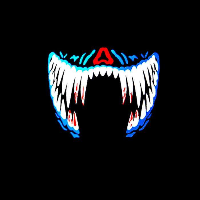 LED Maska Monstrum - BigBuy Karneval