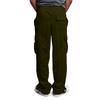 Men's Casual Loose-Fit Work Pants With Multiple Pockets