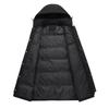 Long Men's Down Cotton Jacket Winter Outdoor Warm Men Cotton Jackets