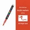 Guangna 8101 Waterproof Acrylic Marker Pen - Soft Tip, Press-Free for Students and Artists