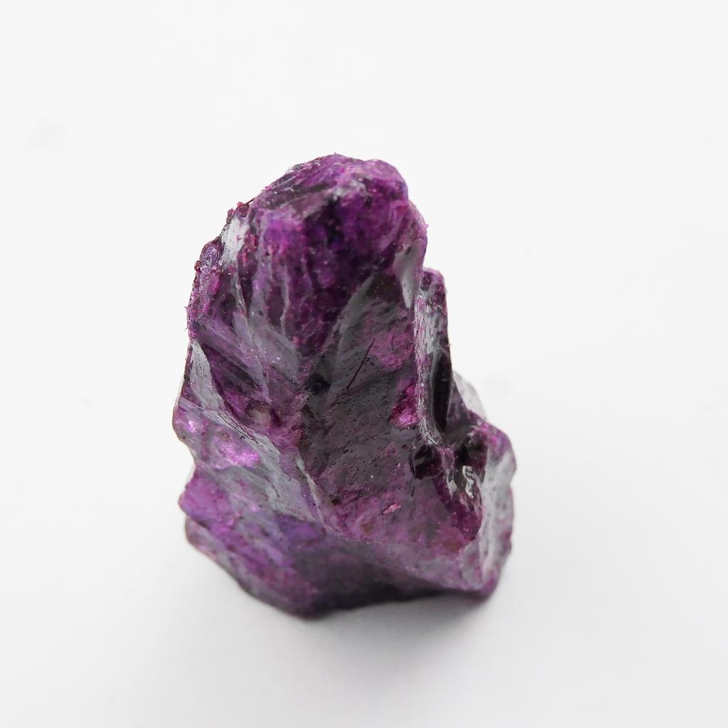 Rough 53.80 Ct Natural Earth Mined CERTIFIED Loose Gemstone Purple Sapphire