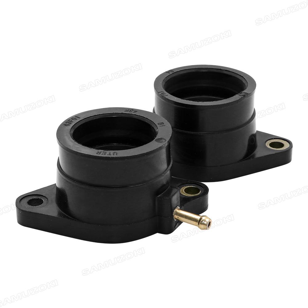 Motorcycle Carb Carburetor Intake Manifold Rubber Boots Adapter For YAMAHA XT600E XT600 1984-1995 TT600 1985-1986