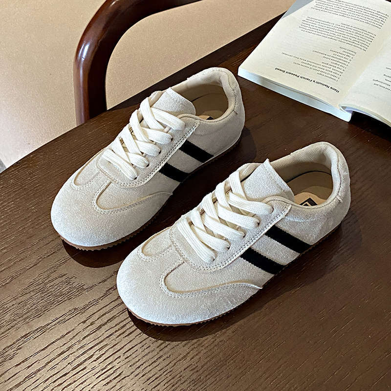 Versatile Lightweight Soft-soled Sports and Leisure Board Shoes for Women's Models 2025 New Spring Popular Retro Forrest Gump Training Shoes