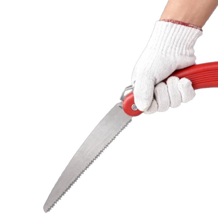 Compact Folding Hand Saw for Tree Pruning and Garden Trimming