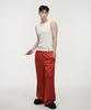 LANARCHIVE [0153] Side Track Training Pants - Red