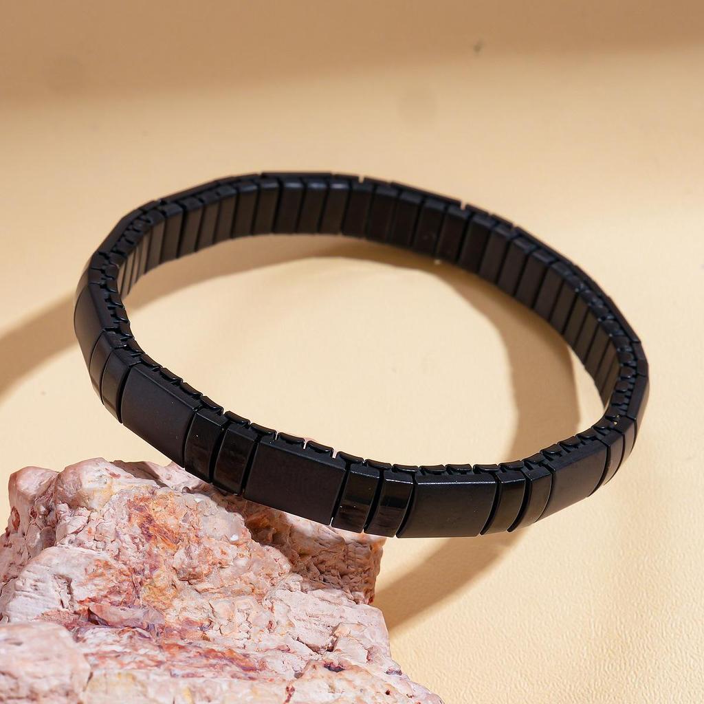 Minimalist Stainless Steel Spliced Bracelet – Stylish, Versatile, Unique Design