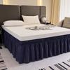 Fade Resistant Bed Dust Cover Ruffles Bed Protector Bed Decoration Bed Skirt  Hotel