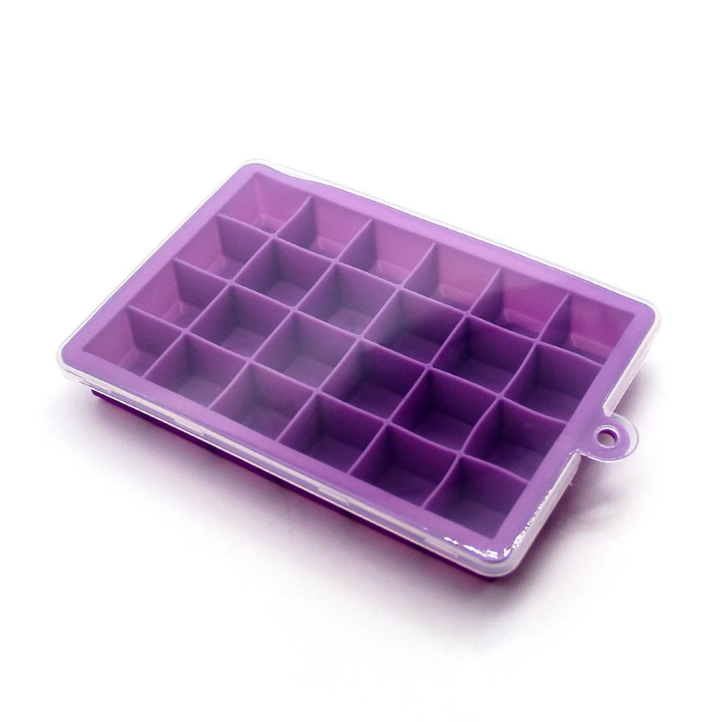 24 siliconen ijsbakvormen met deksel ijsvormen Home Bar ijsbak ijs maken