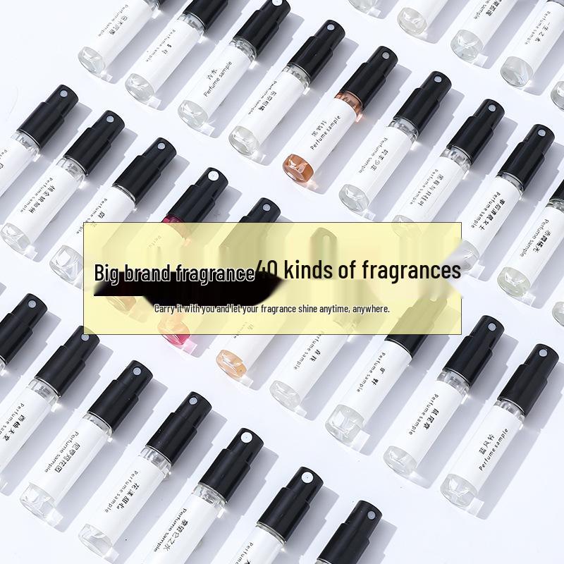 3ml Women's Light Fragrance Sample Card - Long-Lasting Q Version Spray, Men's Gift