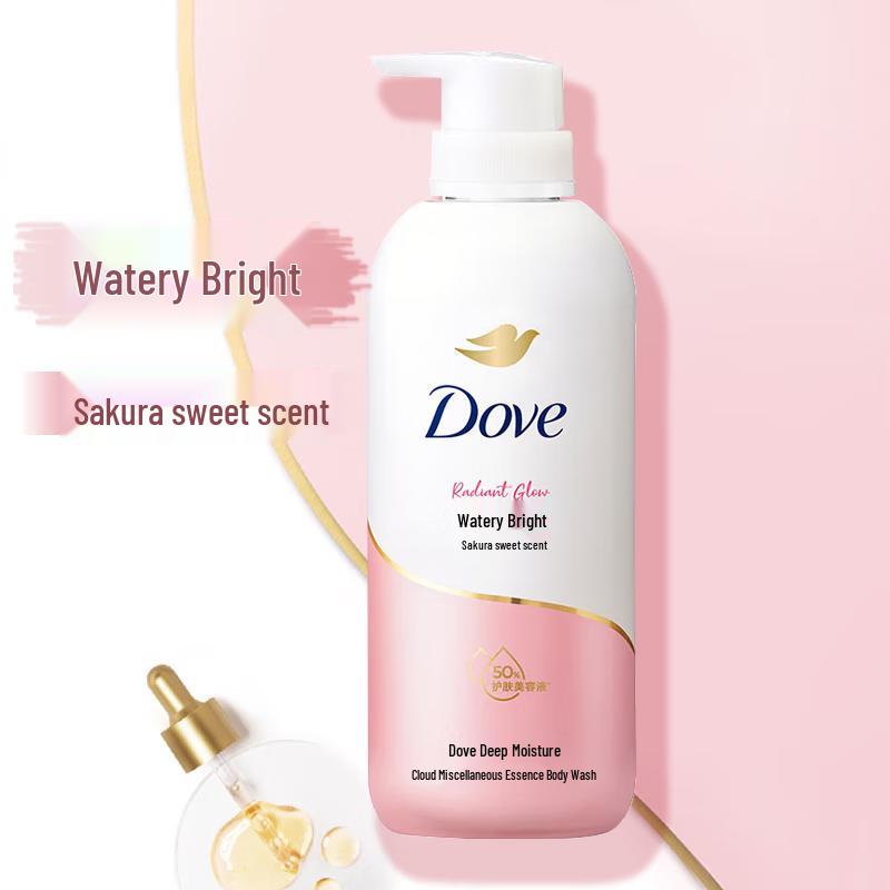 Dove Облачная Эссенция Вишневый Цвет Гель-крем для душа