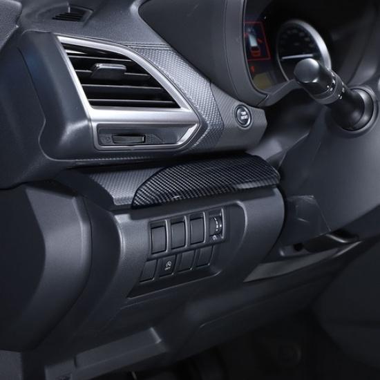ABS Carbon Fiber Interior Control Dashboard Cover For Subaru Forester -2024