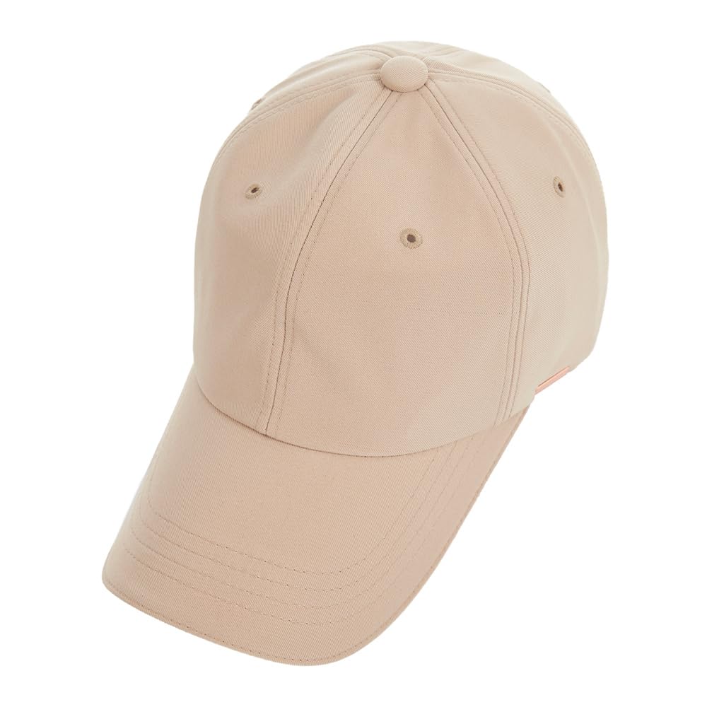 Rose Gold Double Link Over Fit Ball Cap Beige [VARZAR]