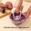 1 PZ Spremi patate manuale Schiaccia aglio Creativo Spremi patate Zucca Patata dolce Gadget da cucina