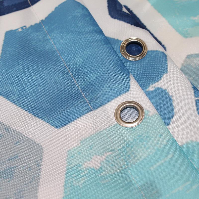 Bathroom Thickened Waterproof Curtain Mildew Proof Shower Curtain Shower Partition Curtain Shower Curtain Bathroom Curtain Free Perforation