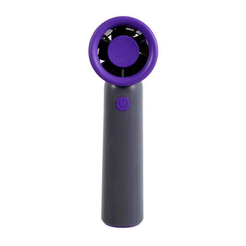 2026 Handheld Turbo Fan: Compact, Rechargeable Steel Cannon Design with Powerful Wind 53*38*121.5mm