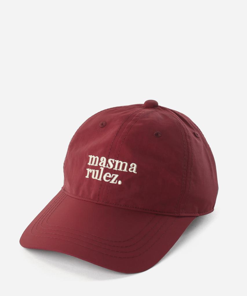 Maseumaluljeu Msmrz Logo Ball Cap - Burgundy