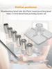 Small Model Woodworking Drill Locator Adjustable Punch Drill with Keyed Chuck Template Press Woodworking Locator