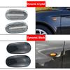2Pcs Dynamic LED Side Marker Lights Sequential Turn Signal Flashing Blinker Lamp For Fiat Bravo II Hatchback (198) 2007-2014