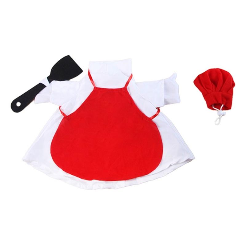 

Cook Outfit And Hat Attire For Porch Geese Garden Decoration Spring Yard Statue Clothes S