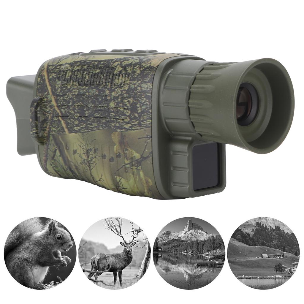 Monocular HD Infrared Digital Night   Device Black and White Night   for